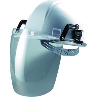 Amazon Toyo フェイスシールド セーフティir ヘルメット取付け型 透明レンズ No 1175 C 産業 研究開発用品 産業 研究開発用品 通販