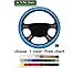 Quilted Marine Vinyl Golf Cart Steering Wheel Cover - E-Z-Go Club Car Yamaha