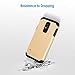 JETech 3012 Case for Samsung Galaxy S5, Protective Cover, Gold