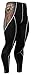 Fixgear Mens Womens Skull Printed Running Compression Tight Pants S~4XL