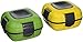 Pinnacle Thermoware Insulated Lunch Box, Yellow/Green (Set of 2)