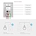 MOES 3-Way WiFi Smart Switch for Light Fan,Compatible with Alexa and Google Home,No Hub Required,Smart Life APP Provides Control from Anywhere，Neutral Wire Needed.