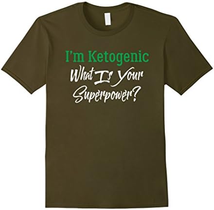 Mens Funny Keto Diet T-Shirt - Perfect for Ketogenic Diet Lovers Small Olive