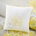 Madison Park Lola Sateen Cotton Comforter Set-Casual Medallion Floral Design All Season Down Alternative Bedding, Shams, Bedskirt, Decorative Pillows, Queen(90