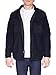 Maxxsel Mens Sherpa Bonded Polar Plaid Fleece Jacket