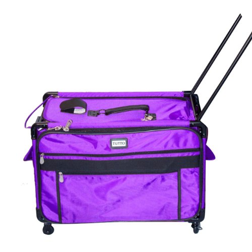 Tutto 1XL Purple Monster Machine Bag on Wheels