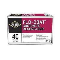 sakrete of north america 65450019 Sakrete, 40 LB, Flo-Coat Concrete Resurfacer