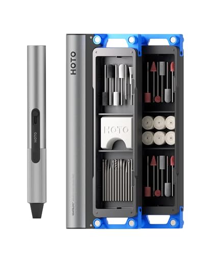 SNAPBLOQ R-A04 Kit d'Outils Rotatifs Électriques Mini, 38 en 1 Stylo pour Gravure, Mini Outils de Gravure pour Levigage, Polissage, Perçage, Gravure, Artisanat Fait Maison