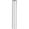 EZ-FLO 1-1/4 x 8 Inch 22-Gauge Steel Flanged Sink Tailpiece, Brass Plumbing Fitting, Chrome Finish, 35134