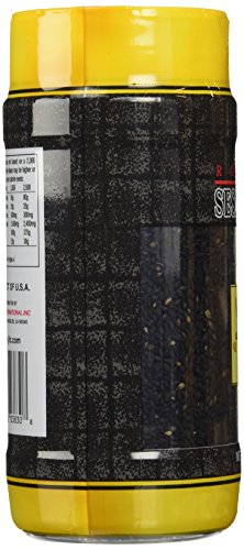 JFC Sesame Seeds Black Roasted, 8 Ounce (Pack of 3) - Thumbnail 5