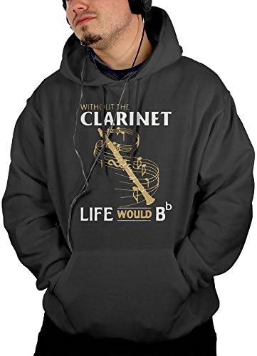 Mens Life Without Clarinet Would B Block Hoodies Sweatshirt