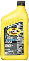 Pennzoil 550040856 Ultra Platinum 0W-40 Full Synthetic Motor Oil - 1 Quart