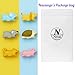 Newseego Compatible with iPhone Cable Protector Charger Saver Cute Animal Cable Accessory-4 Pack
