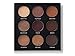 9 Nudes & Rudes Highly Pigmented Professional Neutral Eyeshadow Palette - Everyday Makeup Shadow Palette with Intense Pigment