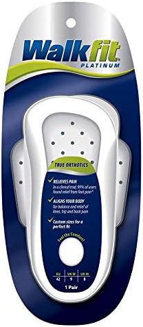 WalkFit Platinum Size 9-1 Pair
