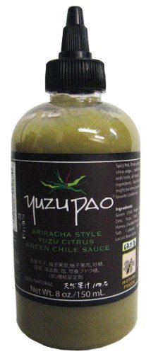 UPC 094922902870, Yuzu Pao Sriracha Style Yuzu Citrus Green Chile Sauce 8 Ounce.