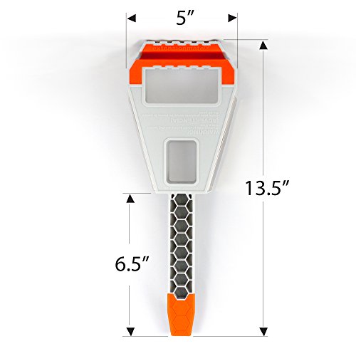 Ladder Station Pro - Paint Brush Holder and Paint Can Holder - Store Paint Brushes, Paint Scraper and Accessory Tools