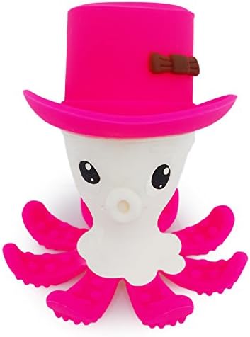 Adorable Octopus Baby Teether. BPA Free, Stimulates Gums, Soothes Teething pain. Soft, Food Grade Silicone, FDA Approved,5 bright colors, makes great first toy. Perfect present for babies 3 month +
