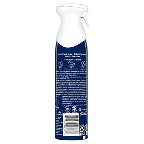 DOWNY WRINKLEGUARD WRINKLE RELEASER FABRIC SPRAY, FRESH, 9.7 OZ