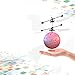 GOODCULLER RC Flying Ball,Hand Flying UFO Ball Drone Helicopter Ball Built-in Shinning LED Lighting Flashing Light Aircraft Helicopter Induction Toy Electronic Light-Up Toys for Kids Teenagers