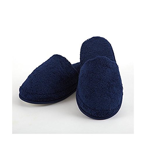 Turkishtowels Luxury 100 Cotton Terry Spa Slippers in