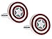 Captain America Shield Cufflinks With Storage Box