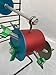 Barrel Bird Foraging Toy | Interactive Treat Dispenser | Promotes Natural Foraging Behavior | Bird Cage Accessories for Medium to Extra Large Birds | Colorful Toys for Parrots, Cockatiel, Cockatoos