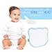 ZOSTRATI Baby Head Shaping Pillow - 2 Washable 100% Cotton Covers for Newborn Infant to Prevent Flat Head or Plagiocephaly Syndrome | Soft Memory Foam Flathead Cushion | 0-12months | White