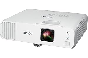 Epson V11HA69020 PowerLite L260F 4600-Lumen FHD Laser 3LCD Projector - White