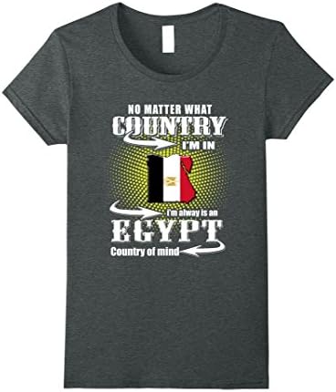 Womens Egypt Shirt, Egypt Flag Shirt Men Kids Team Print T Shirt XL Dark Heather