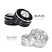 2pcs Trailer Front Hub Aluminum Alloy Rim 7 Spokes for 1/14 Tractor Truck RC Climber Trailerthumb 3