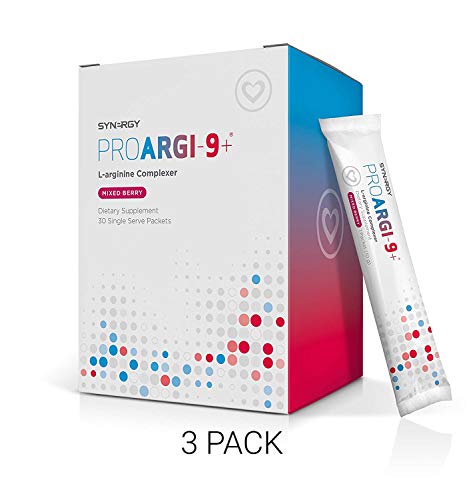 3 ProArgi 9 Plus Mixed Berry Single Serving Packets Support Heart Health (3) Boxes
