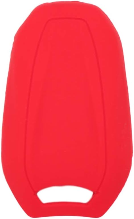 BROVACS Silicone Cover Protector Case Holder Skin Jacket Compatible with PEUGEOT CITROEN DS 3 Button Smart Remote Key Fob CV4303 Red - Image 3