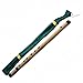 RoyaltyRoute Transverse Flute Professional Bansuri Bamboo, Key-E, 15 Inches Long - Traditional Handmade Indian Musical Instrument