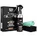 Manfiter 9H Hardness Ceramic Coating for Cars 150ML (5.1 oz) Car Ceramic Coating Spray Super Hydrophobic Glass Coating Polish Set with Sponge Brush and Towel