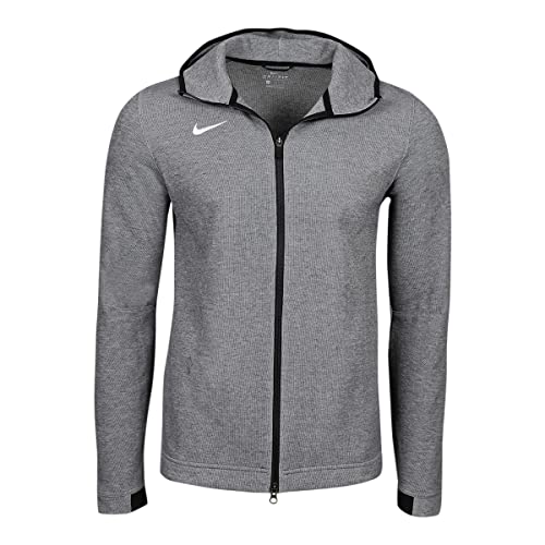 nike men's dry showtime full zip basketball hoodie
