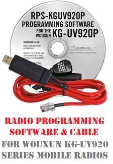 Wouxun KG-UV920P Two-Way Radio Programming Software & Cable Kit