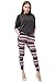 Bentibo Women's Stylish Multi Pattern Printed Jogger Leggings Harem Pants Pink M