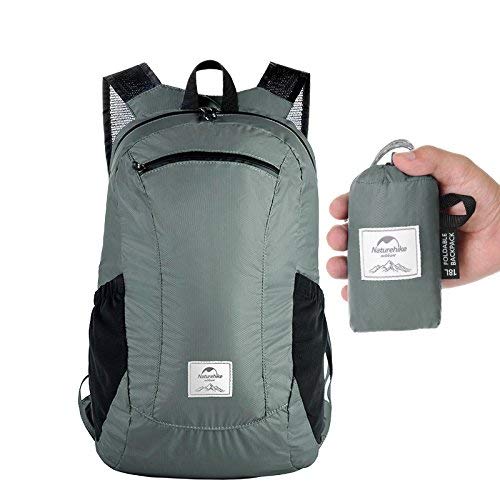 Faltbarer Rucksack Neuheit 2018 Ultra-Leichtgewicht verstaubar wasserabweisend kompakt für Schule Reise Urlaub Freizeit Outdo