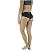 adidas Womens Women's cheekster underwear, Black/Matte Silver, Medium/Large