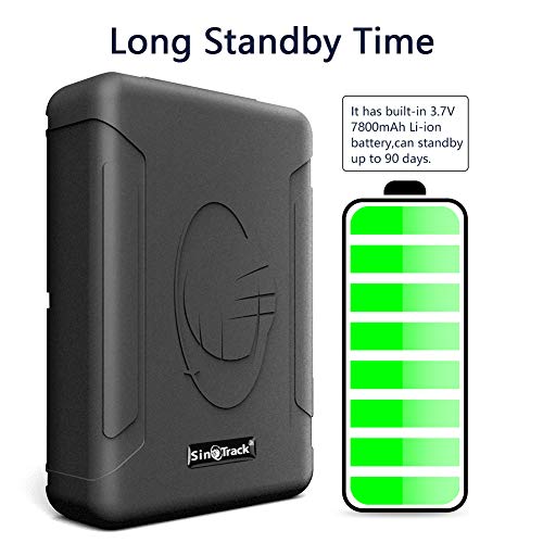 SinoTrack GPS Tracker ST-915W 3G Strong Magnet Tracking Device Locator for Vehicles, Waterproof Real-Time Car GPS Tracker with Free Software, for Car Motorcycle, Taxi, Bus, etc