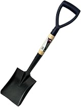 Easy Shopping Square & Round Mini Shovel Set with Wooden Handle view 2