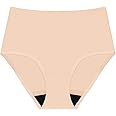 AIRCUTE Absorbent Urinary Incontinence Underwear for Women, Seamless Sanding High Waist Panty for Bladder Leaks 60ML