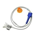 Denshine® 1pcs Reusable Pediatric Spo2 Sensor Infant Child Kids Finger Clip Compatible for Nellcor DS100A