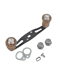 Mango de fibra de carbono   Carrete de pesca de madera Knob fibra de carbono marco para Baitcasting con accesorios piezas de repuesto