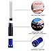Universal Dusty Brush Vacuum Attachment Duster Cleaning Tool Vacuum Duster Attachment with Universal Adapter Handy Flexible for Keyboards, Drawers, Cars, Corners, Vents, Furnitures