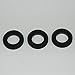 Bach Trumpet Valve Top Cap Bumper Ring Washer Rubber Set of 3