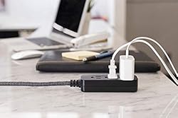 GE 3-Outlet Power Strip Extension Cord with