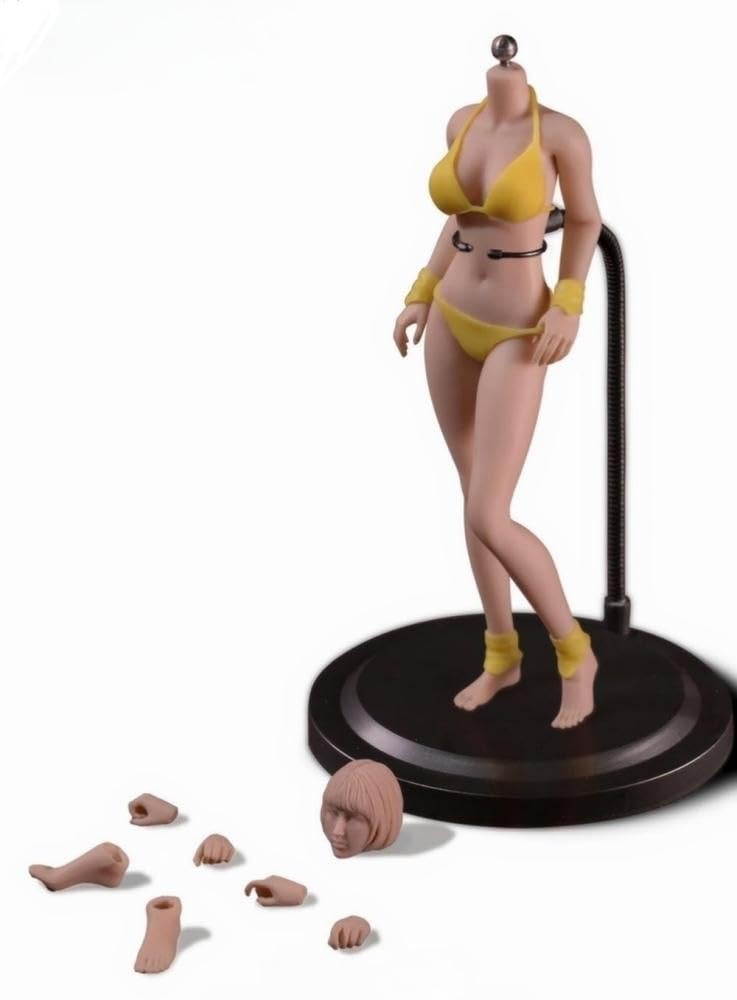 Phicen T05A 1/12 Scale Female Seamless Figure – Large Breast Pale Body With Head, TBLEAGUE