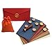 Wax Stamp Set, Aymayo 8 PCS Wax Seal Stamp Brass Heads and 1 PCS Wooden Handle, Arts & Crafts Vintage Adhesive Sealing Wax Stamp Kit with Gift Bag- Great Gift for a Friend or Yourself